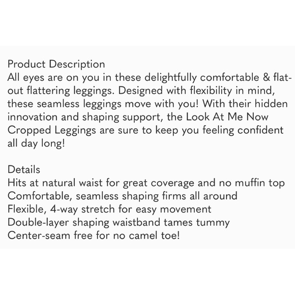 BNWT Spanx seamless leggings - Picture 8 of 8